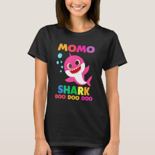 Momo Shark Cute Baby Shark Family Matching T-Shirt