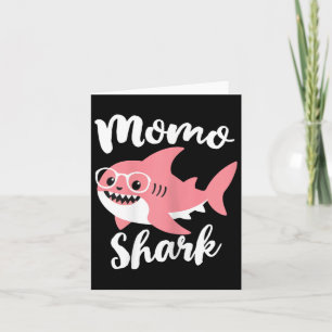 Momo Shark Mother's Day Grandma Funny Card