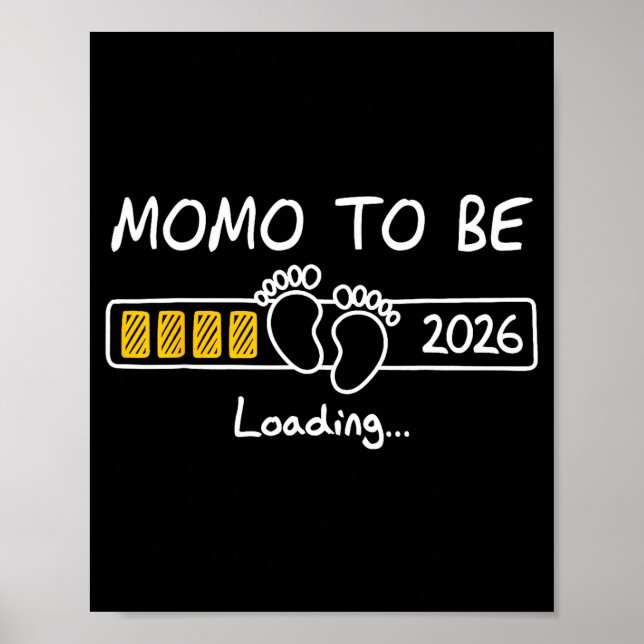 Momo To Be 2026 Loading Momo Est 2026  Poster (Front)