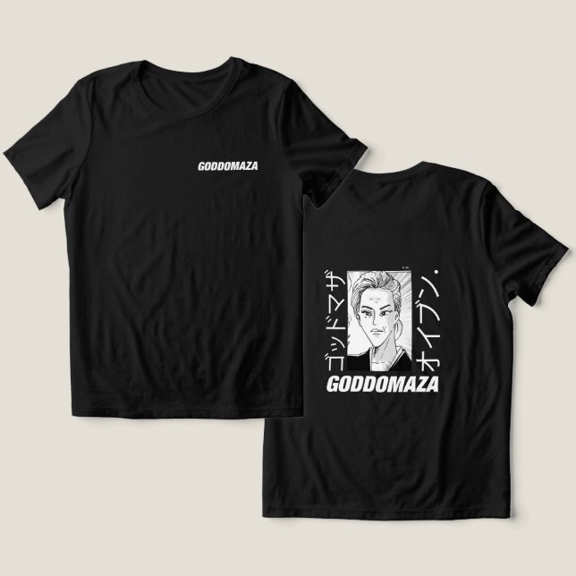 MOMOKO HEAD BW SKETCH Tri-Blend SHIRT (Design Front & Back)
