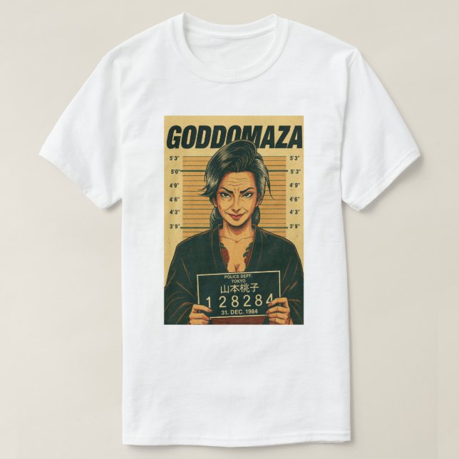 MOMOKO MUGSHOT 1984 COLORED  T-Shirt (Design Front)