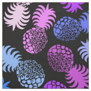 Momona Hawaiian Tropical Pineapple Fabric