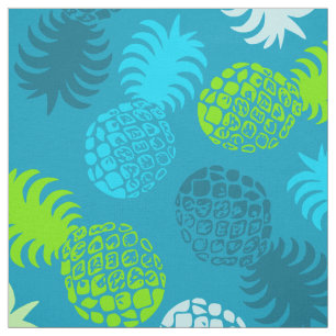 Momona Hawaiian Tropical Pineapple Fabric