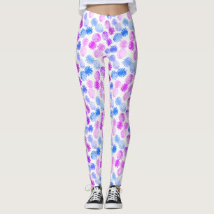 Momona Hawaiian Tropical Pineapple Leggings