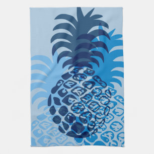 Momona Pineapple Hawaiian Tropical Kitchen Towel