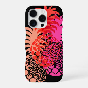 Momona Pineapple Hawaiian Tropical Pink iPhone 16 Pro Case