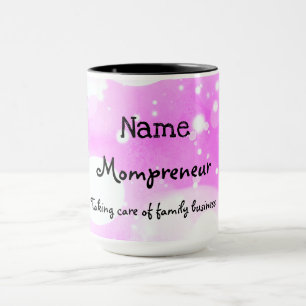 Mompreneur design mug
