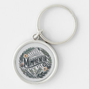 Mompreneur Themed Keychain