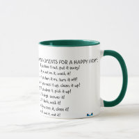 MOM'S 10 COMMANDMENTS 15 oz. Mug