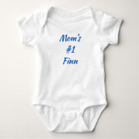 Mom's #1 Finn Finnish Baby One-Piece Baby Bodysuit