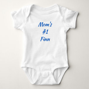 Mom's #1 Finn Finnish Baby One-Piece Baby Bodysuit