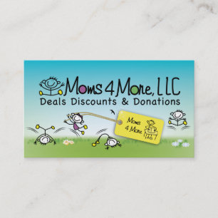 Moms 4 More Business Card 2