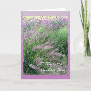 Mom's 70th birthday card