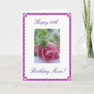 Mom's 70th Birthday Card
