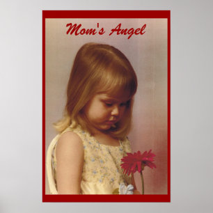mom's angel poster