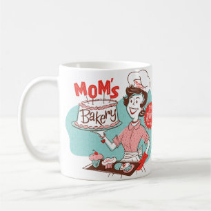Mom's Bakery Retro Mother's Day Mug