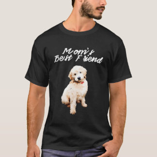 Mom'S Best Friend Doodle Graphic Design For Christ T-Shirt
