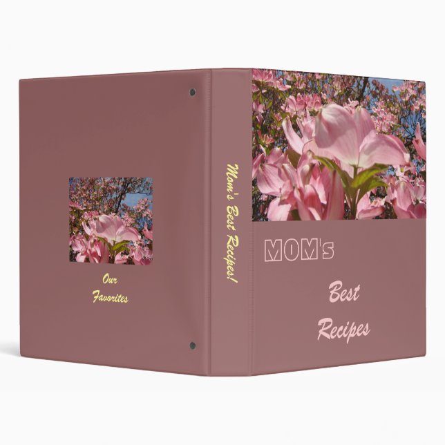 MOM's Best Recipes binder Our Favourites binder (Background)