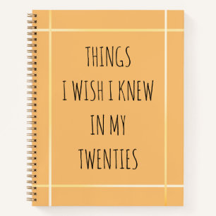 Mom's Birthday Cute Funny Modern Minimalist Notebook