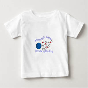 Moms Bowling Buddy Baby T-Shirt