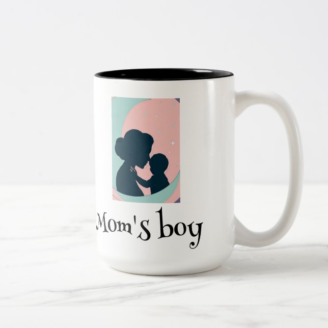 Mom's boy customized mug (Right)