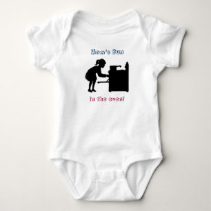 Mom's Bun in the Oven Baby Bodysuit