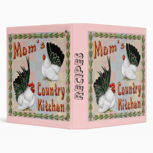 Mom's Country Kitchen Binder