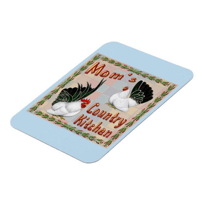 Mom's Country Kitchen Magnet (Left Side)