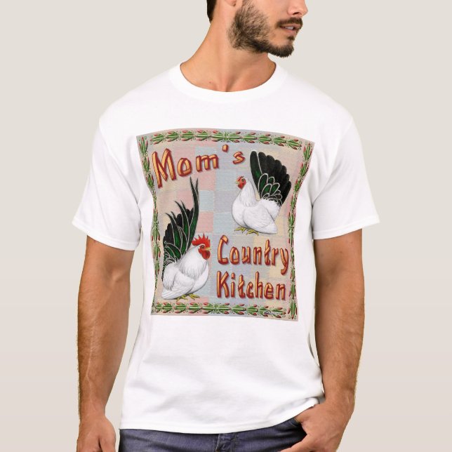 Mom's Country Kitchen T-Shirt (Front)