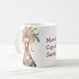 Mom's Cup of Sanity Funny Mother's Day Mug