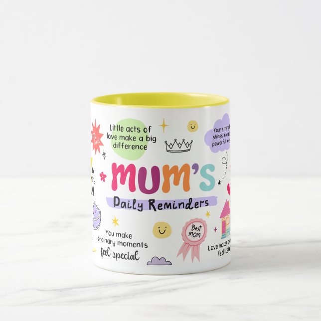 Moms Daily Reminder Mug (Center)