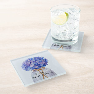 Mom's Day With Hydrangea Coaster