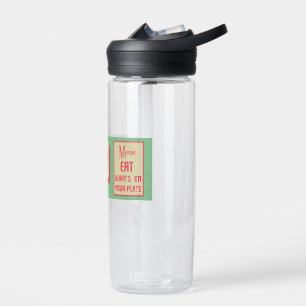 Moms Diner 1950s design Water Bottle