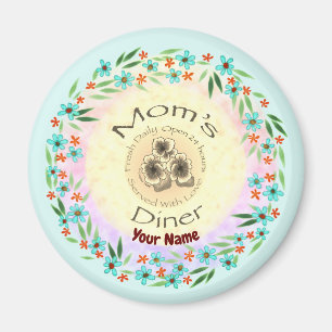 Moms Diner magnet
