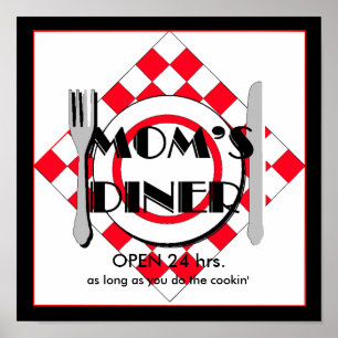 Mom's Diner . Poster