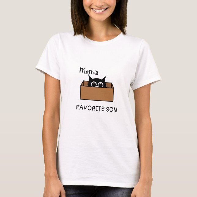 MOM'S FAVORITE SON T-SHIRT (Devant)