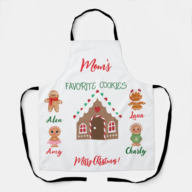 Mom's favourite Cookies Apron (Front)