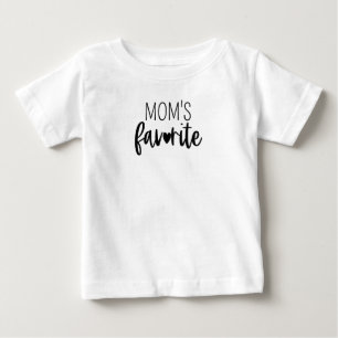 Mom's Favourite, Family Shirt, Gift For Daughter, Baby T-Shirt