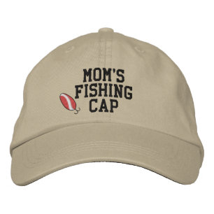 Moms Fishing Cap Embroidered Hat