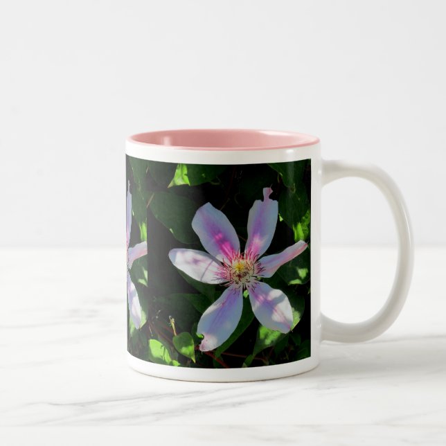 Mom's Flower Garden Two-Tone Coffee Mug (Right)