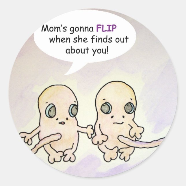 Mom's Gonna Flip Twin Stickers (Front)