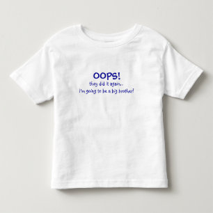 Mom's Having a Baby-Big Brother Toddler T-shirt
