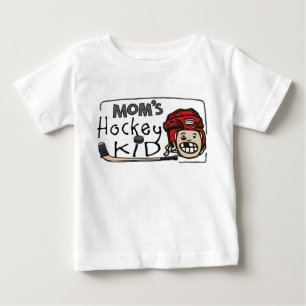 Mom's Hockey Kid Baby T-Shirt