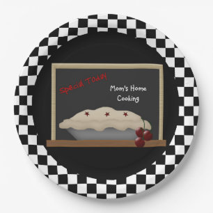 Mom's Home Cooking Paper Plate
