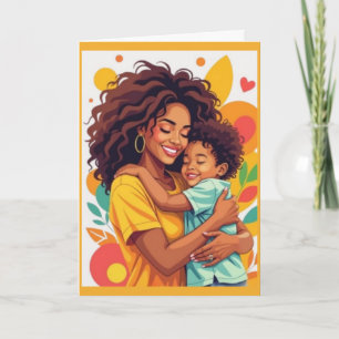 Mom's Hugs Holiday Card