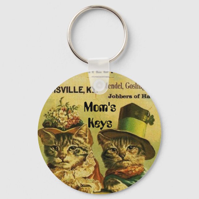 Mom's Keys Keychain (Front)