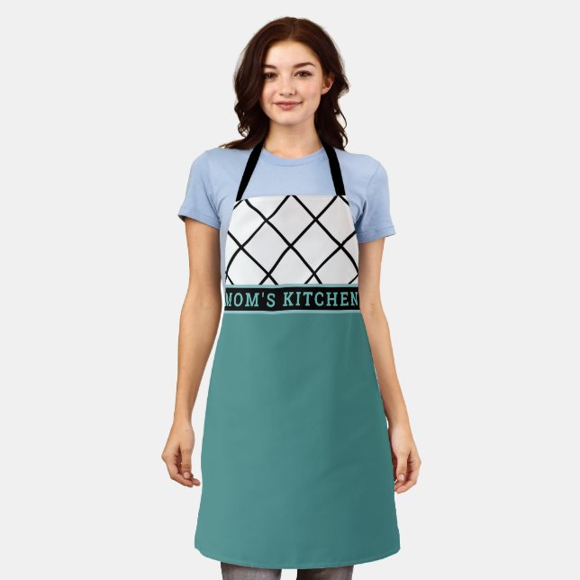Mom's Kitchen All-Over Print Apron (Worn)