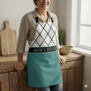 Mom's Kitchen All-Over Print Apron