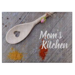 Mom's Kitchen Cutting Board