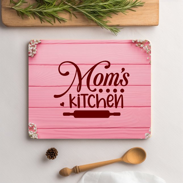 Mom's Kitchen Cutting Board (Creator Uploaded)